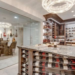 wine cellar liquor storage