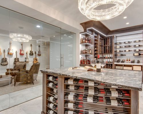 wine cellar liquor storage