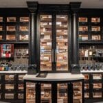 Custom Private Club Humidor Room - Genuwine Cellars