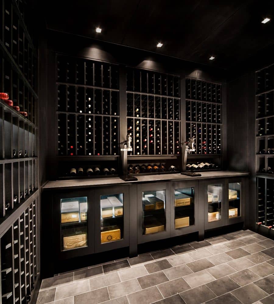 traditional wine cellar ideas