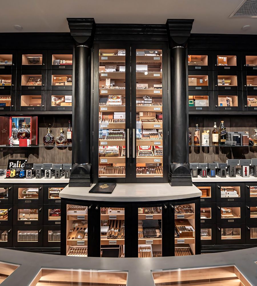 private club custom cigar humidor - Genuwine Cellars