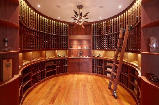 traditional wine cellar design